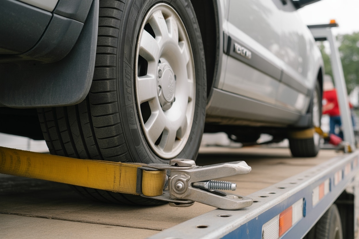 Güvenli Hasarlı Araç Taşımacılığı İçin Hazırlık Aşaması